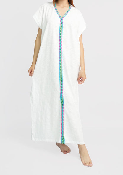 Big Kaftan with Andean Details-Beach dress